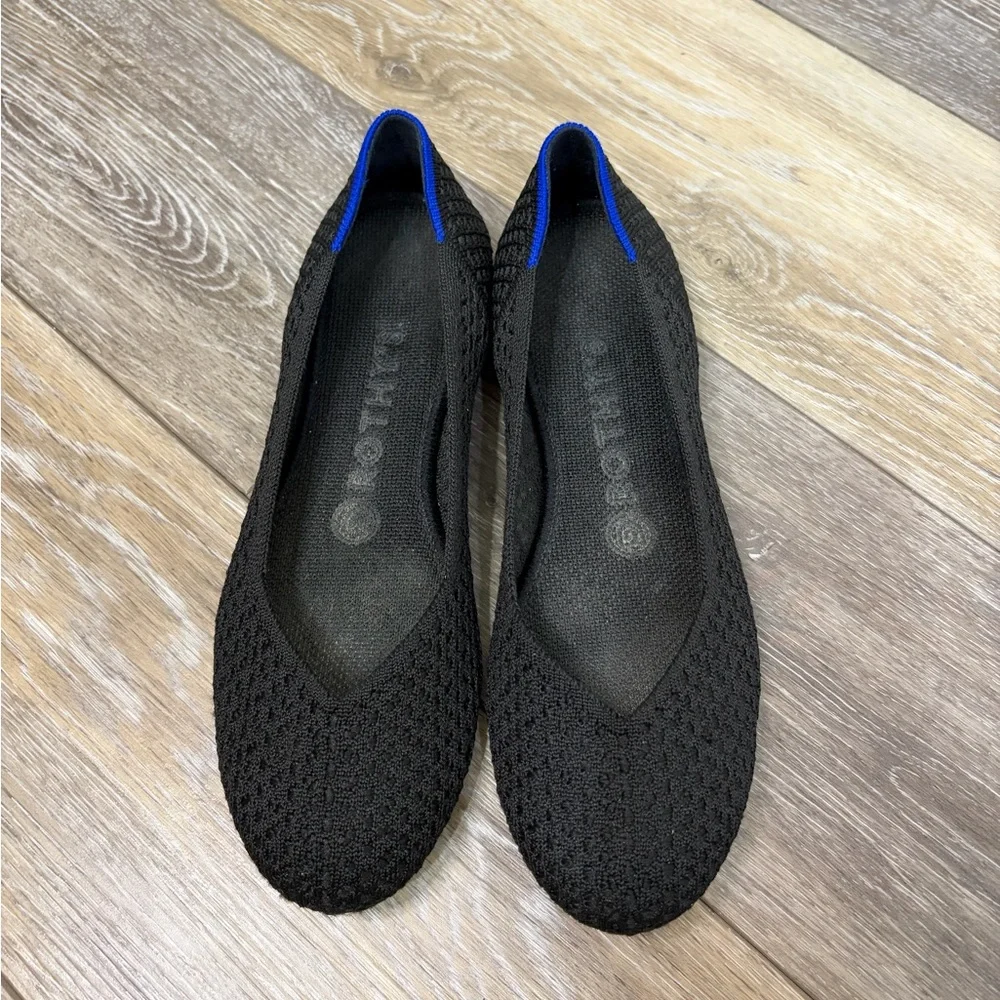 Rothy's The Flat - Black Solid
